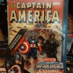Marvel Legends Captain America Comic Pack