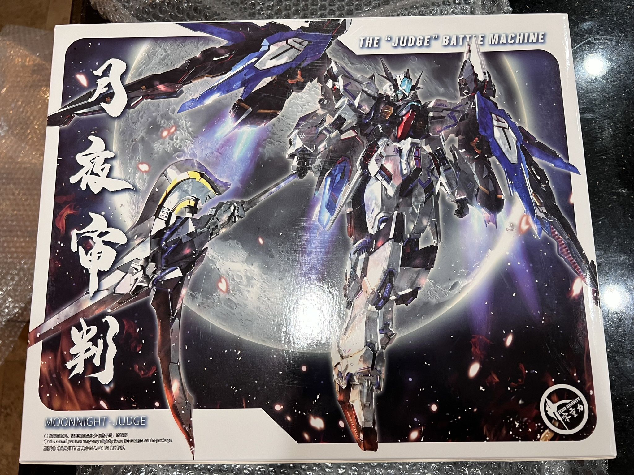 Zero Gravity Moonlight Judge Gundam 1/100 Simulated Die-Cast  Frame