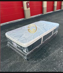 12β Twin Size Pillowtop Mattress Set β Firm Comfort β Available Today π