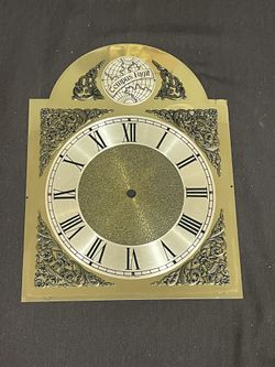 Urgos Three Chain Grandfather Clock Movement UW 32/2 Clock Dail Face 