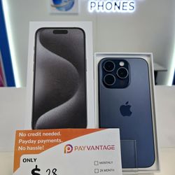 Apple IPhone 15 Pro Max  Unlocked  Pay In Payments With No Credit Needed, Lowest Wholesale Prices. 3 months Warranty