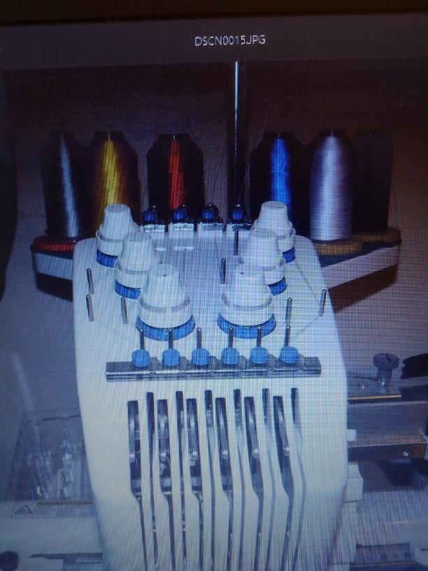 Brothers PR 620 Embroidery Machine Six Thread