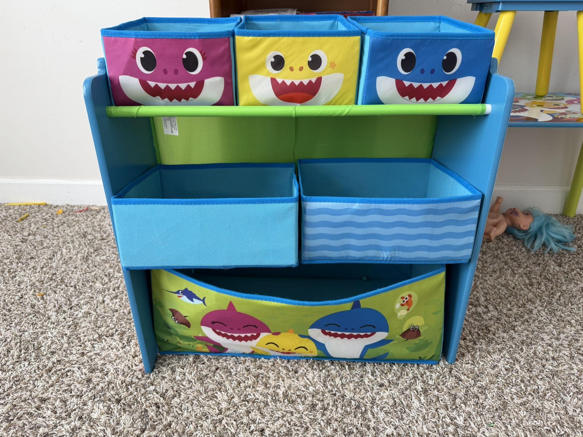 Baby Shark Toy Shelf