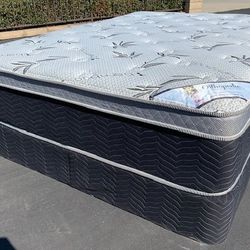 Queen Ortho Bamboo Pillow Top!!