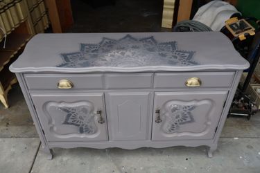 Grayish Beige French Buffet