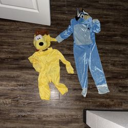 Halloween Costumes Bluey & Odie