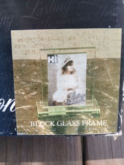 Glass Picture Frames - 2 Total
