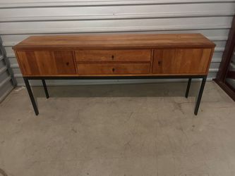 Solid Cherry Linear Console