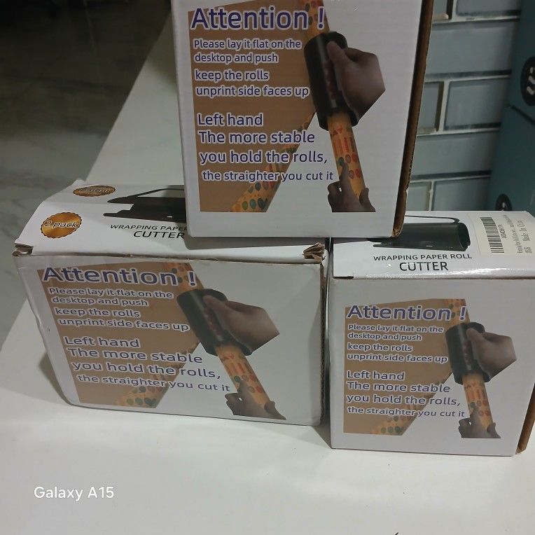 Wrapping Paper Roll Cutter