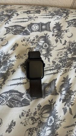 Apple Watch with Black Sport Loop Band