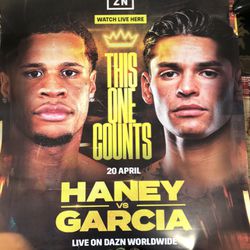 Ryan Garcia Fight Poster