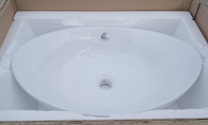 Bathroom Sink and Faucet