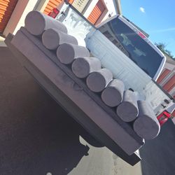 New in Box Ottoman Storage For Your Bedroom 52"×20" Grey Color