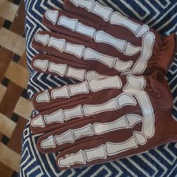 Motorcycle  Skeleton Gloves 