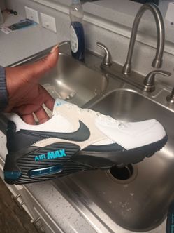 Nike Air Max Sneaker White Dark Teal Blue