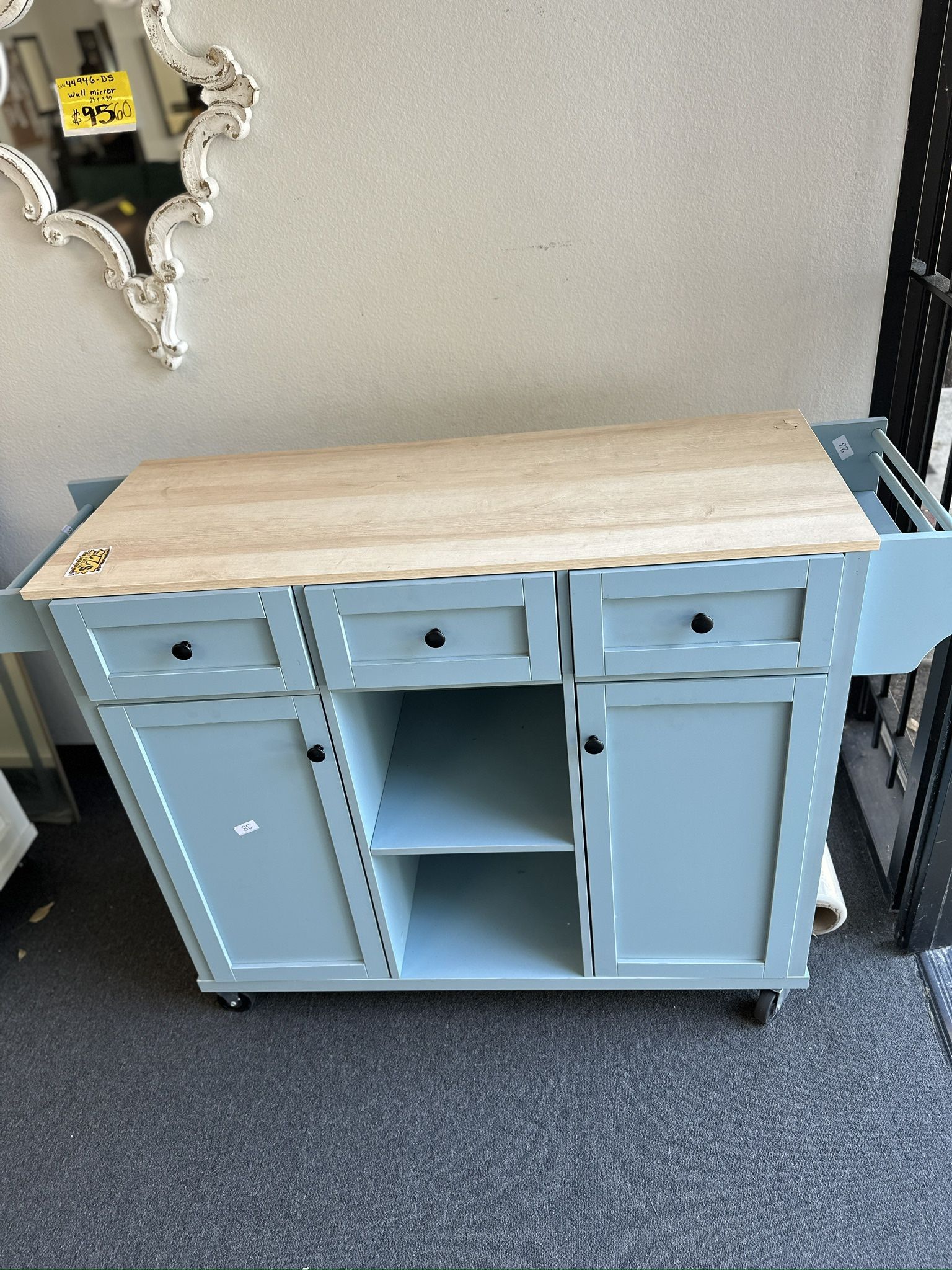 Brand New Portable Kitchen Island with Wheels