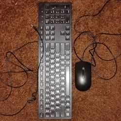 Wired Mouse And Keyboard Set