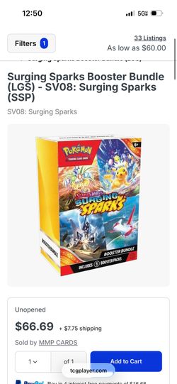 Surging sparks booster