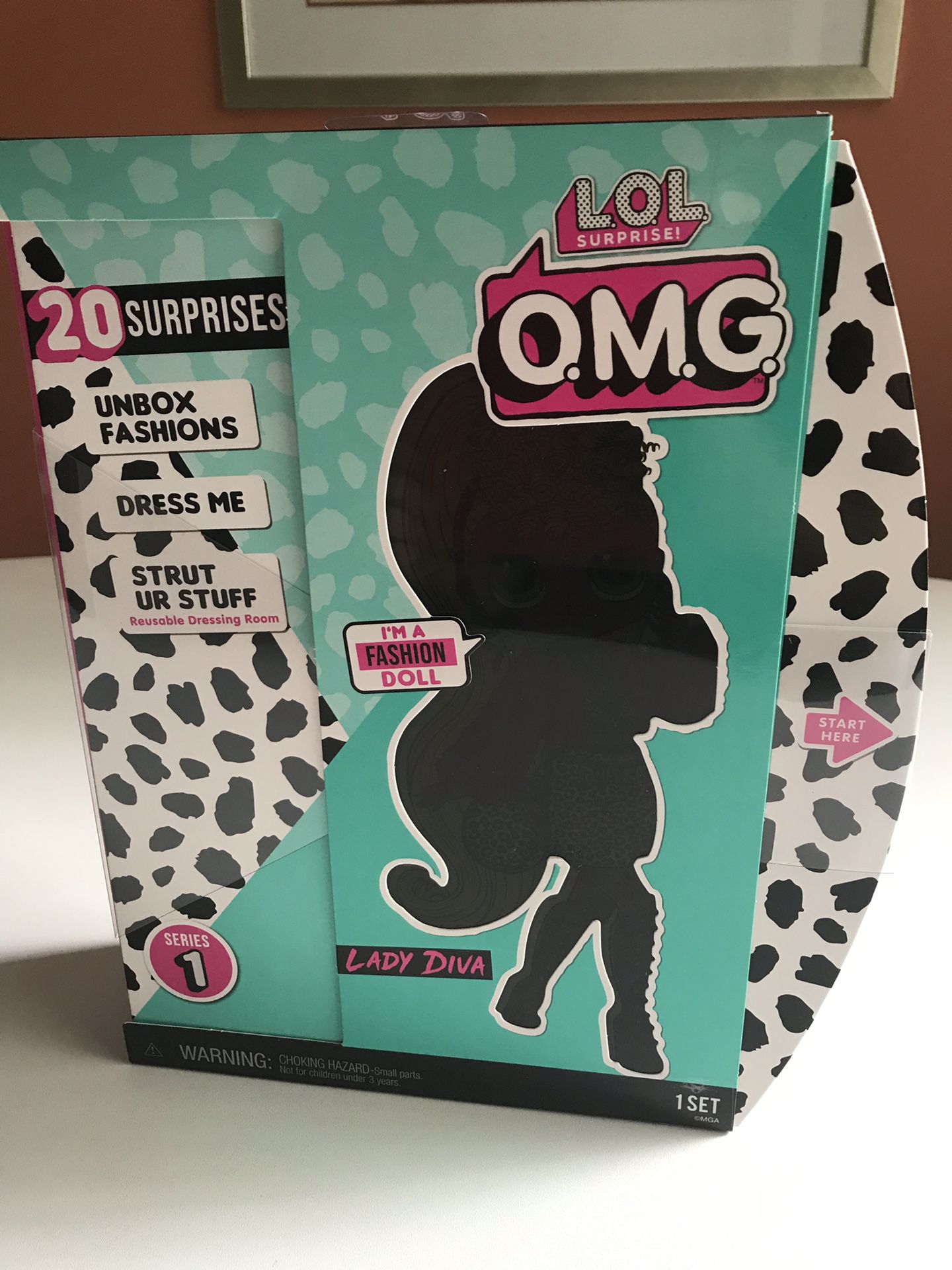 Brand New Unopened Box LOL Surprise O.M.G Lady Diva