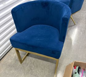 Blue chairs