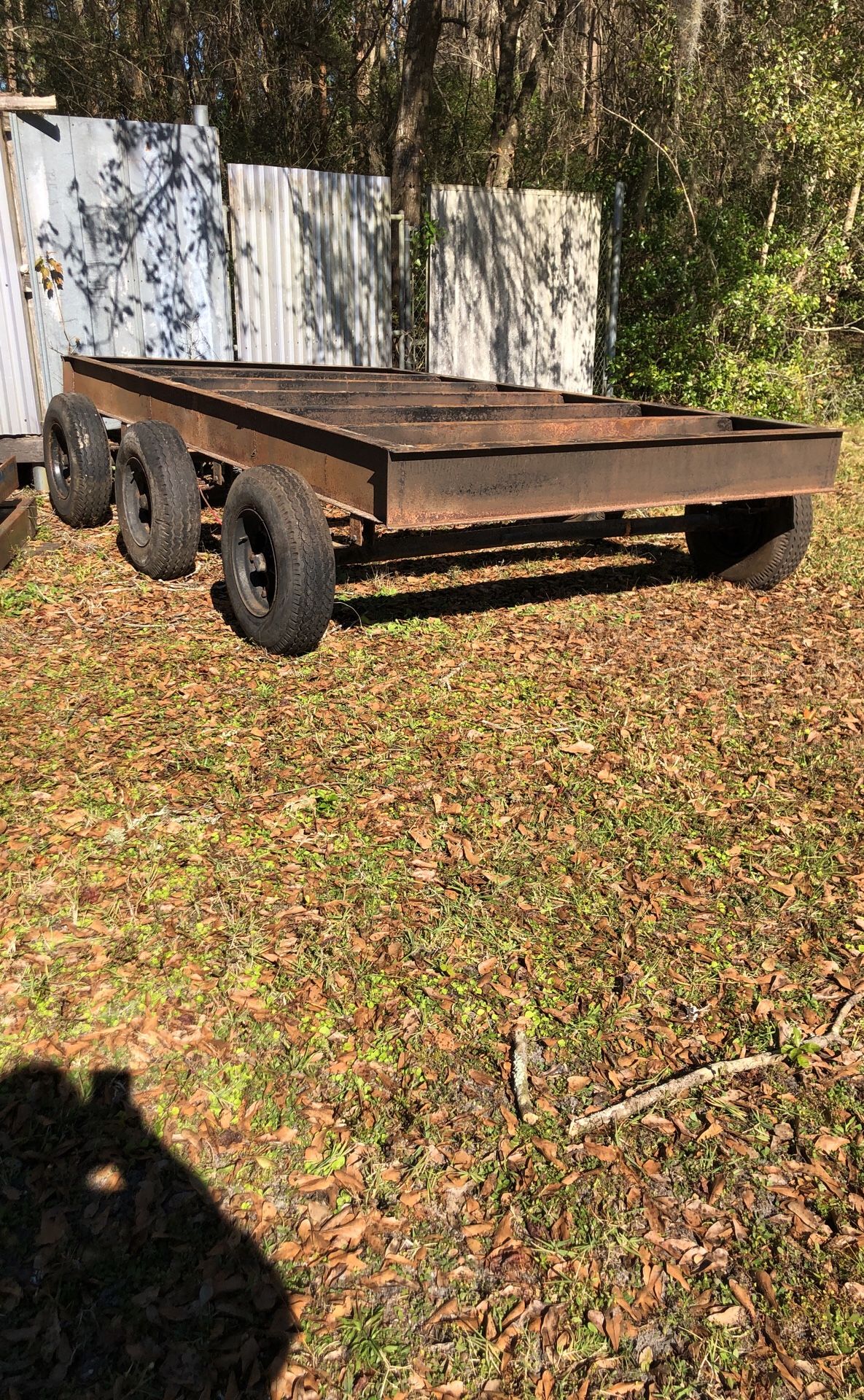 Triple axle trailer frame 12'3” long x 7'1” wide - Main Image
