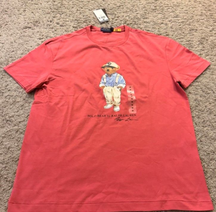 Men's Polo Ralph Lauren Preppy Polo Bear Graphic Short Sleeve T-Shirt