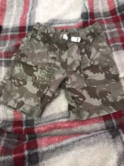 Toddler Green Shorts Size 2