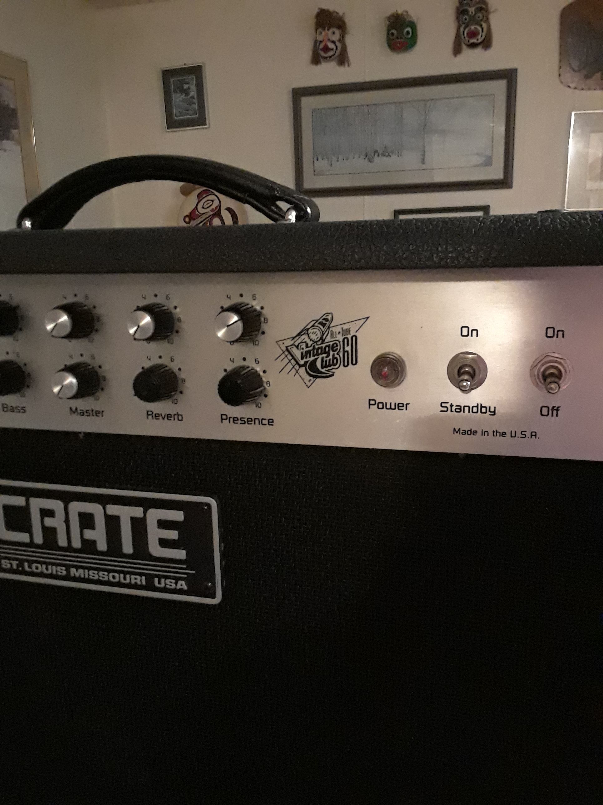 Crate vintage Club VC 6212 60watt tube amp for Sale in Kent, WA