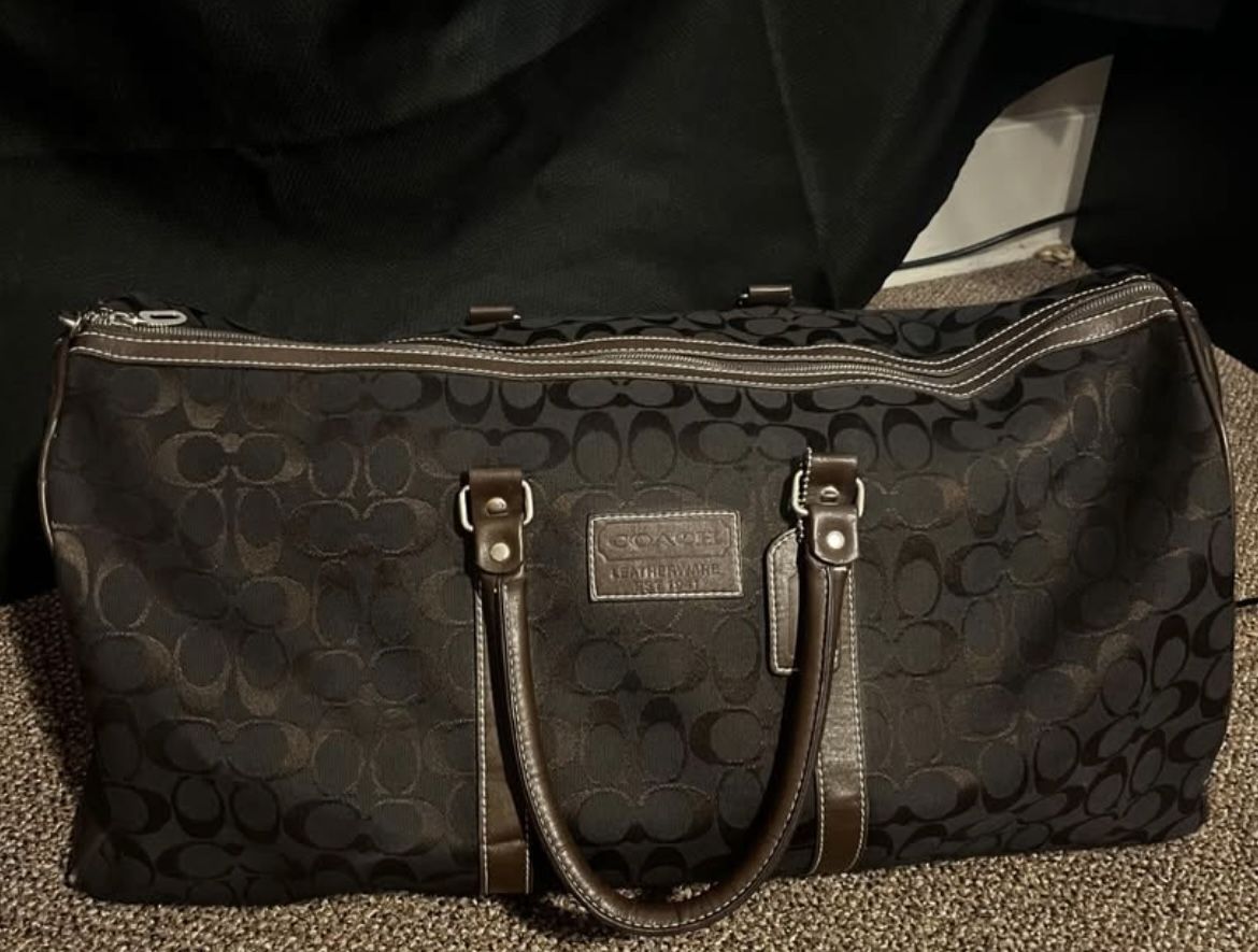 COACH 1941 Signature Vintage Travel Dufflebag