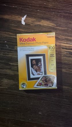 Kodak photo paper