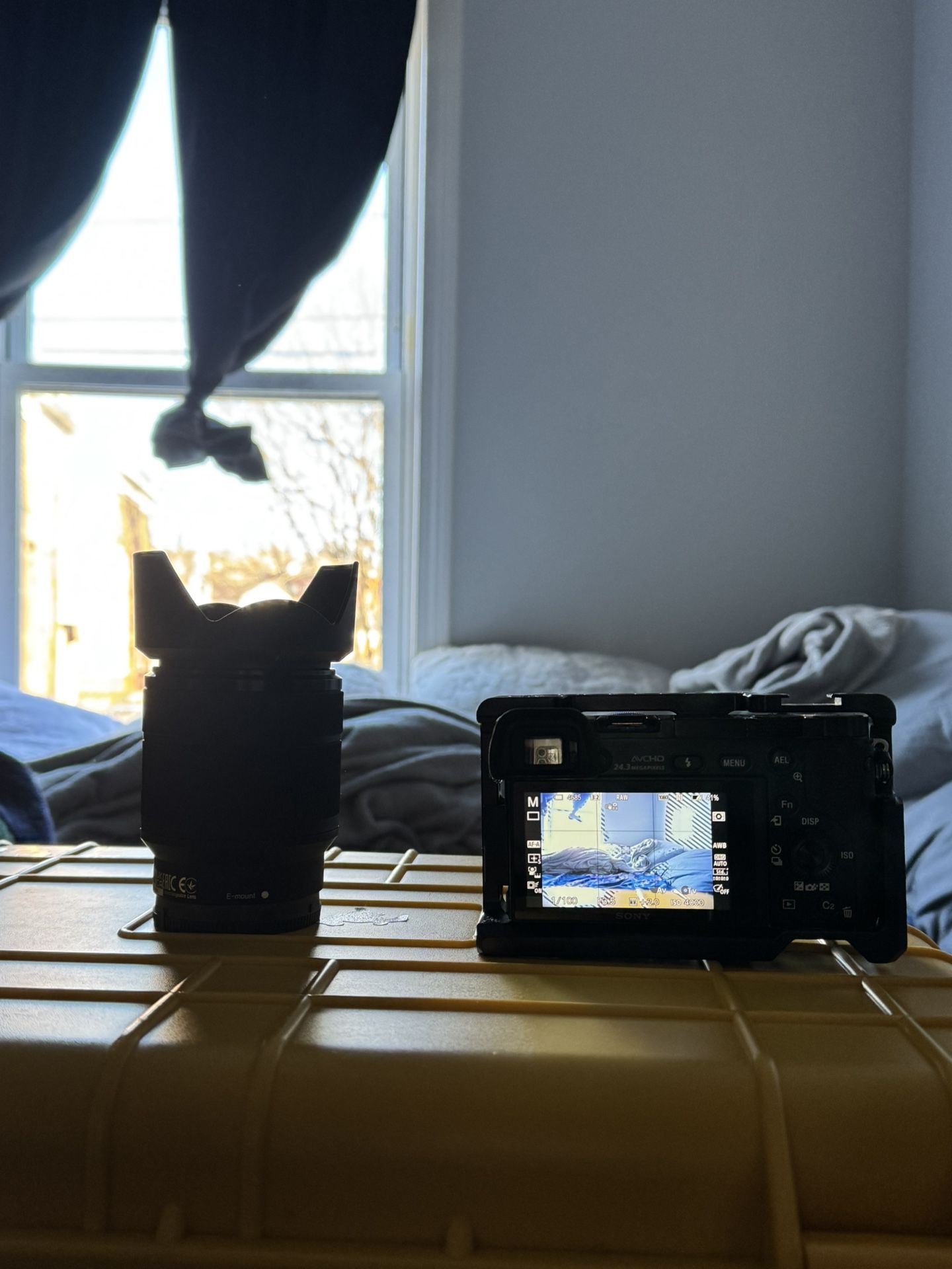 Sony A6000 W/28-70mm and Camera Cage