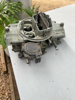 Holley 4 barrel carburetor