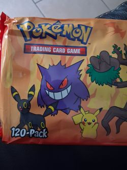 Pokemon 120pk booster bundle trick or trade
