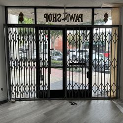 Metal Folding Doors 9x8 Feet Security Gate