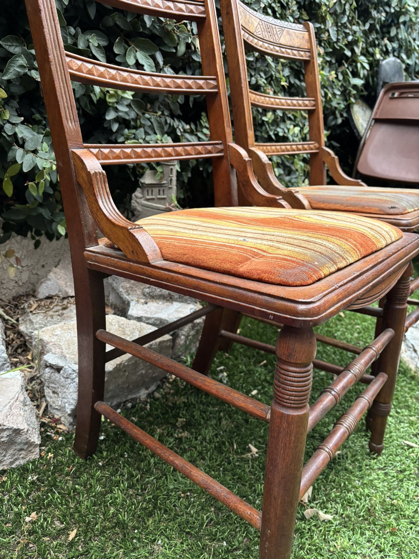 2 Victorian Chairs Gorgeous !RARE FIND !