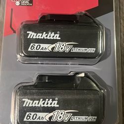 Makita batteries 6. Ah