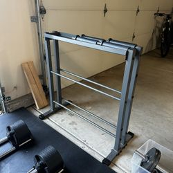 Dumbbell Rack w/ Weight Storage