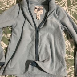 OshKosh Girls Light Fleece Jacket Size 5T