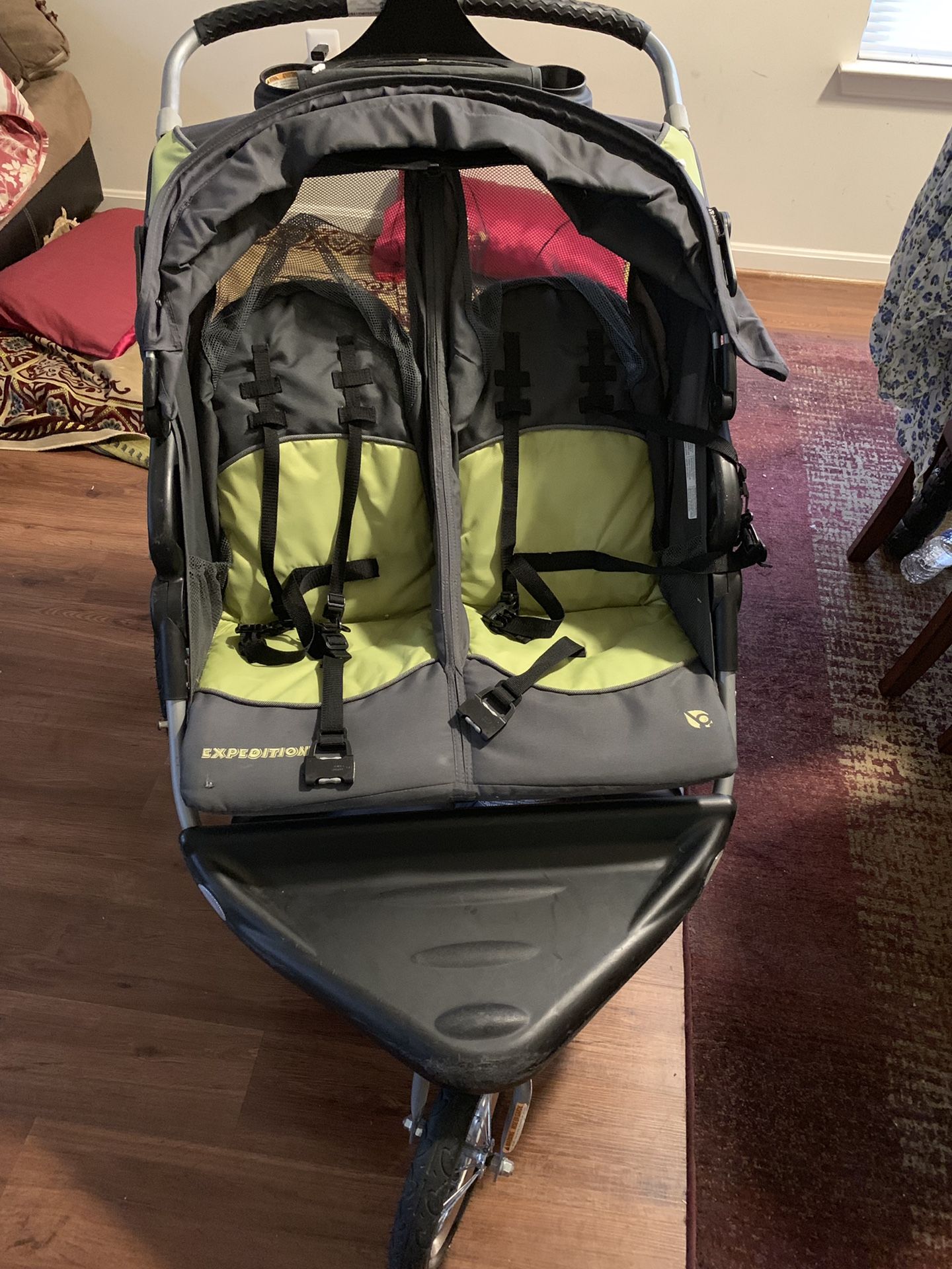 Baby trend stroller- only used for 8 months. In good condition. $200 when I bought it