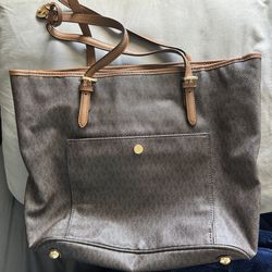 Brown Michael Kors Laptop Bag