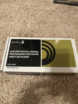 Dayton Audio DSP-408 Digital Signal Processor for Home and Car Audio