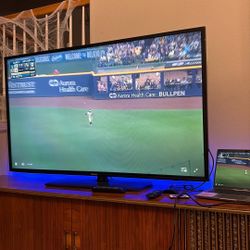 Big Samsung TV . 