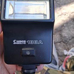 Canon Speedlite 188a Flash