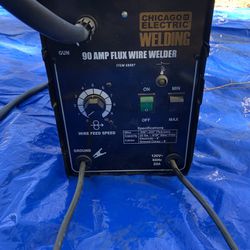 chicago electric 90 amp flux wire welder