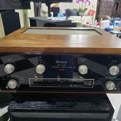 McIntosh MA6100 Integrated Amplifier. Excellent Condition Perfectly Working Amazing Sound Will Test Before You Buy 
Note: Come with the wood cabinet