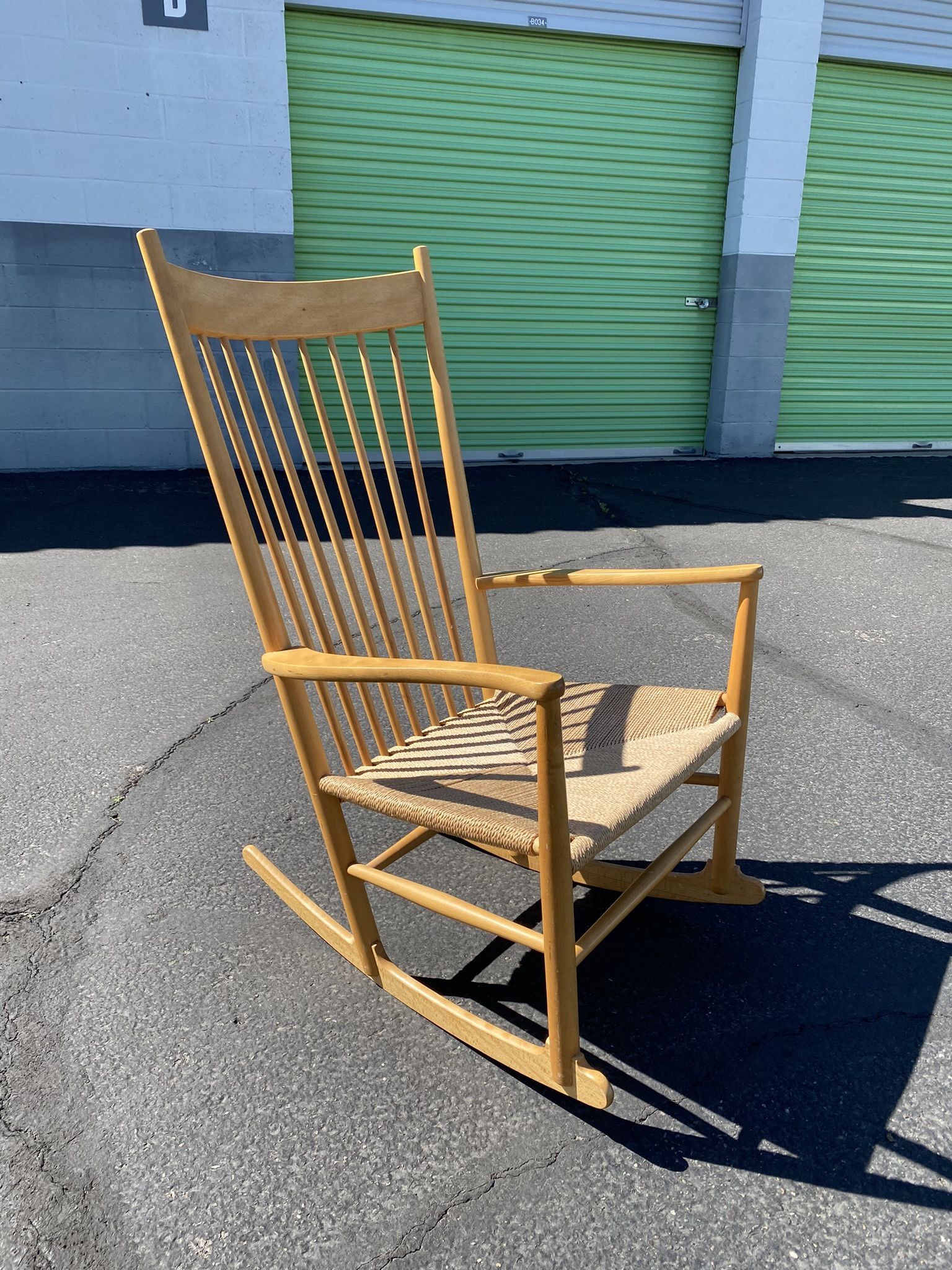 Hans Wegner for FDB Møbler J16 Rocking Chair, Denmark