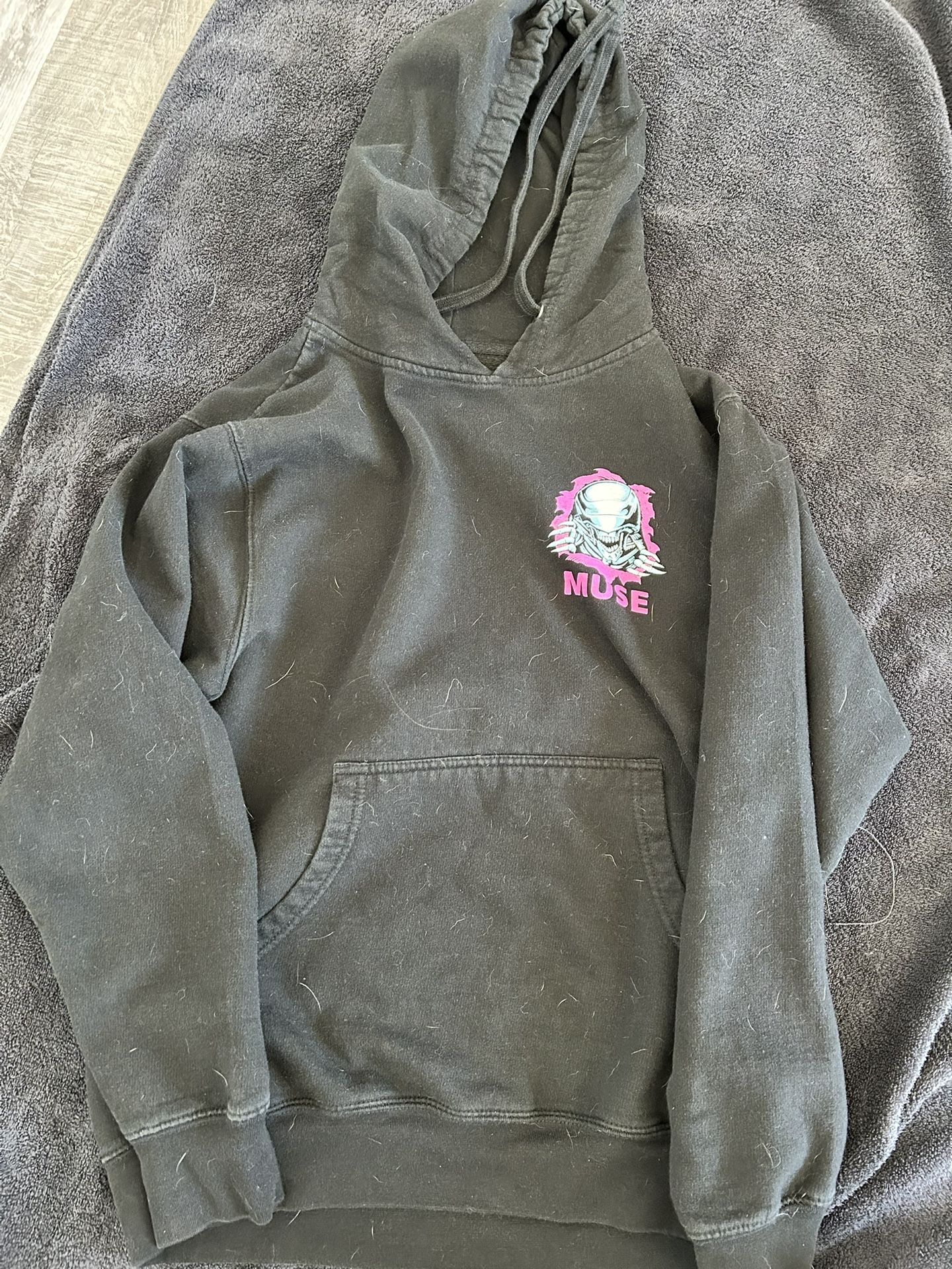 Muse band black hoodie