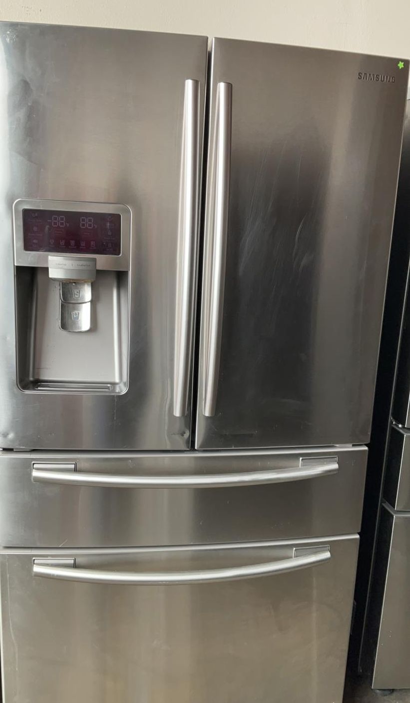 Samsung 4-Door Counter Depth Stainless Steel Refrigerator