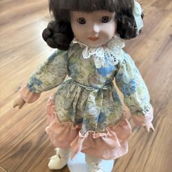 Small Vintage Porcelain Doll 