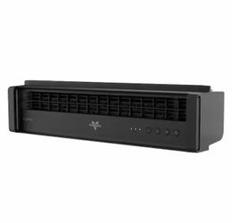Brand New Portal 6.58 in. 3-Fan Speeds Window Fan in black with Reversible Exhaust Mode, Weather Resistant